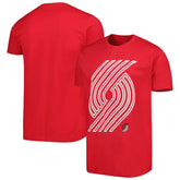 NBA - Portland Trail Blazers Stadium Essentials Unisex Element Logo Pop T-Shirt - Red
