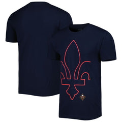 NBA - New Orleans Pelicans Stadium Essentials Unisex Element Logo Pop T-Shirt - Navy