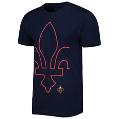 NBA - New Orleans Pelicans Stadium Essentials Unisex Element Logo Pop T-Shirt - Navy
