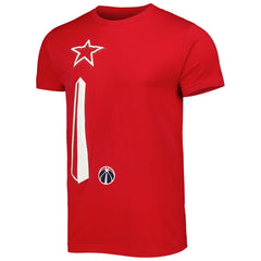 NBA - Washington Wizards Stadium Essentials Unisex Element Logo Pop T-Shirt - Red