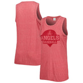 Los Angeles Angels Soft as a Grape Women's Tri-Blend Tank Top Online