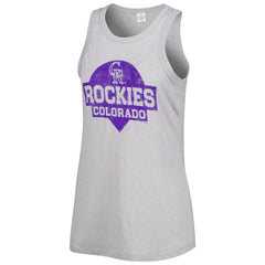 Colorado Rockies Soft as a Grape Women's Tri-Blend Tank Top Near Me