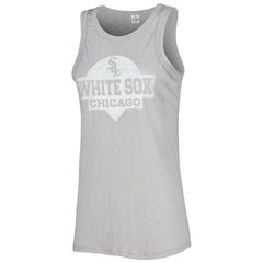 Chicago White Sox Soft as a Grape Women's Tri-Blend Tank Top for sale