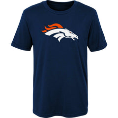 Denver Broncos Preschool Primary Logo T-Shirt Navy - NFL