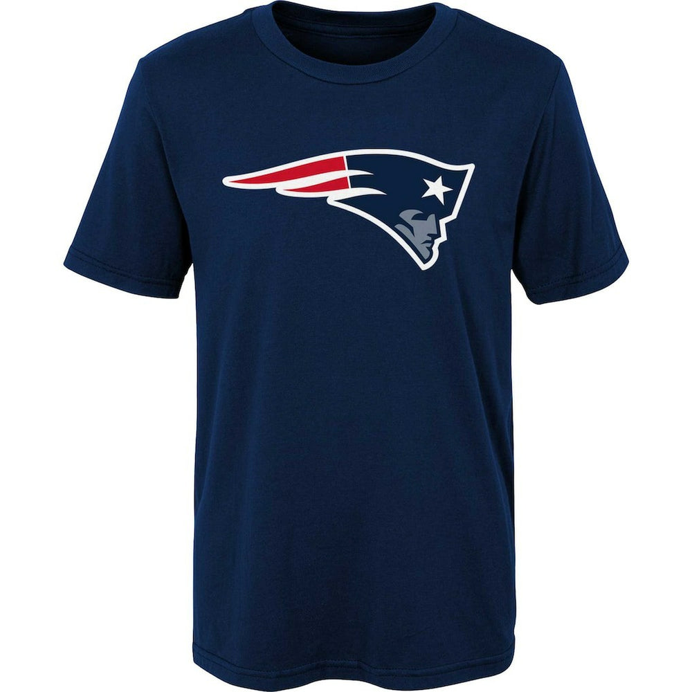 New England Patriots Preschool Primary Logo T-Shirt Navy - NFL