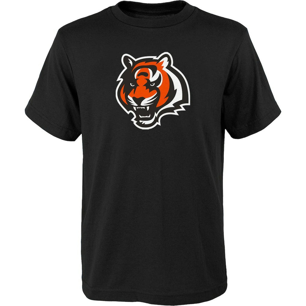 Cincinnati Bengals Outerstuff Youth Primary Logo T-Shirt Black - NFL