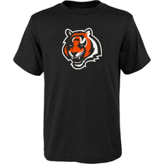 Cincinnati Bengals Outerstuff Youth Primary Logo T-Shirt Black - NFL