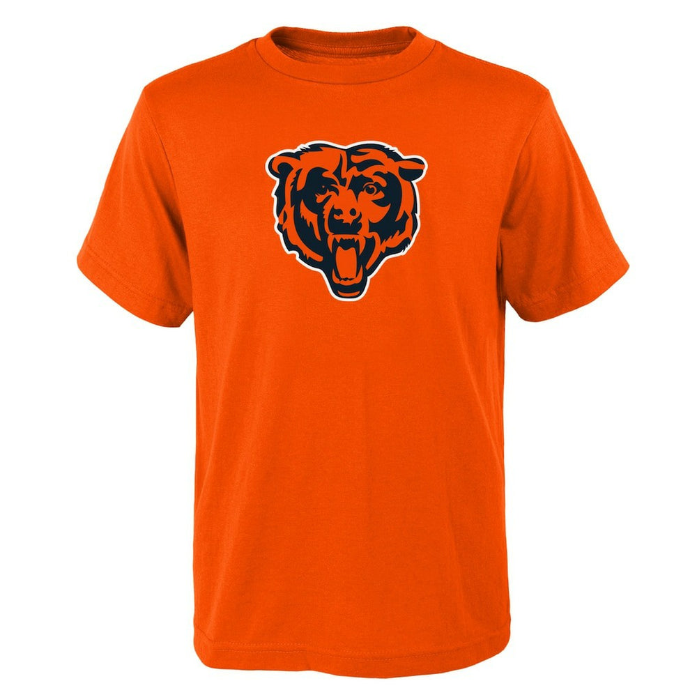 Chicago Bears Outerstuff Youth Primary Logo T-Shirt Orange - NFL