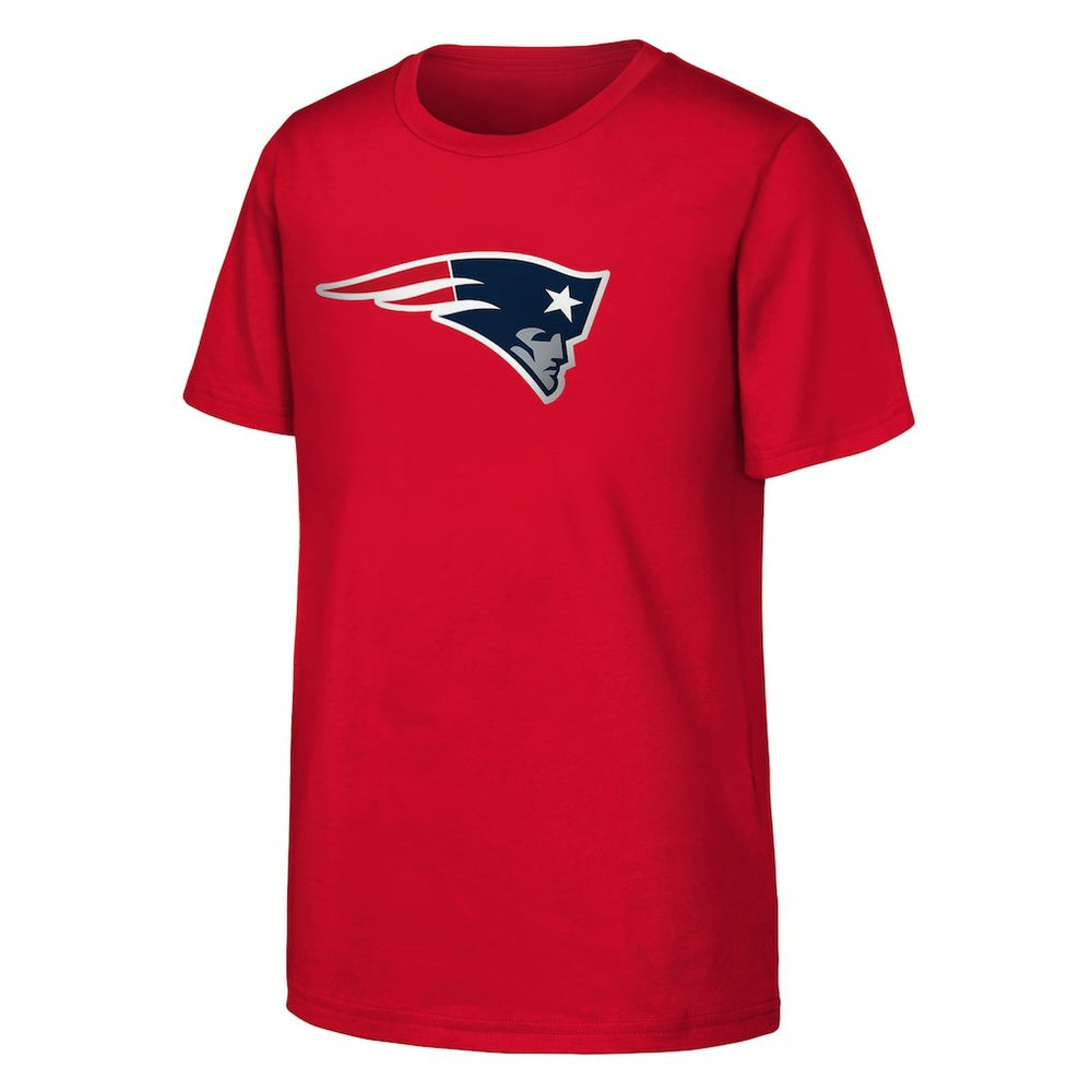 New England Patriots Outerstuff Youth Primary Logo T-Shirt Red - NFL