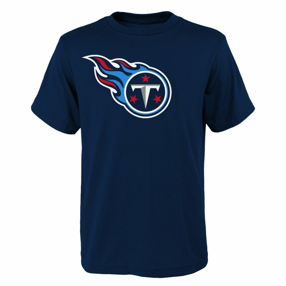 Tennessee Titans Outerstuff Youth Primary Logo T-Shirt Navy - NFL
