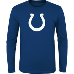 Indianapolis Colts Youth Primary Logo Long Sleeve T-Shirt Royal - NFL