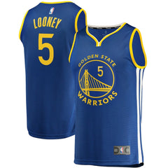 Fanatics - Kevon Looney Golden State Warriors Fast Break Replica Jersey - Icon Editi- Blue