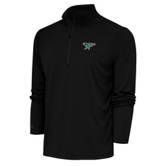 Dallas Stars - Antigua Special Edition 2.0 Tribute Quarter-Zip Pullover Top Black