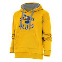 St. Louis Blues - Antigua Special Edition 2.0 Victory Pullover Hoodie Gold
