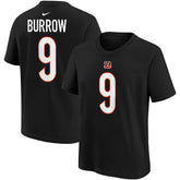 Joe Burrow Cincinnati Bengals Youth Player Name & Number T-Shirt Black - Nike