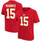 Patrick Mahomes Kansas City Chiefs Youth Player Name & Number T-Shirt Red - Nike
