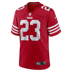 Christian McCaffrey San Francisco 49ers Game Player Jersey Scarlet - Nike