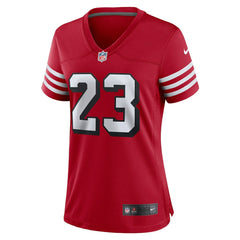 Christian McCaffrey San Francisco 49ers Women's Player Jersey Scarlet - Nike