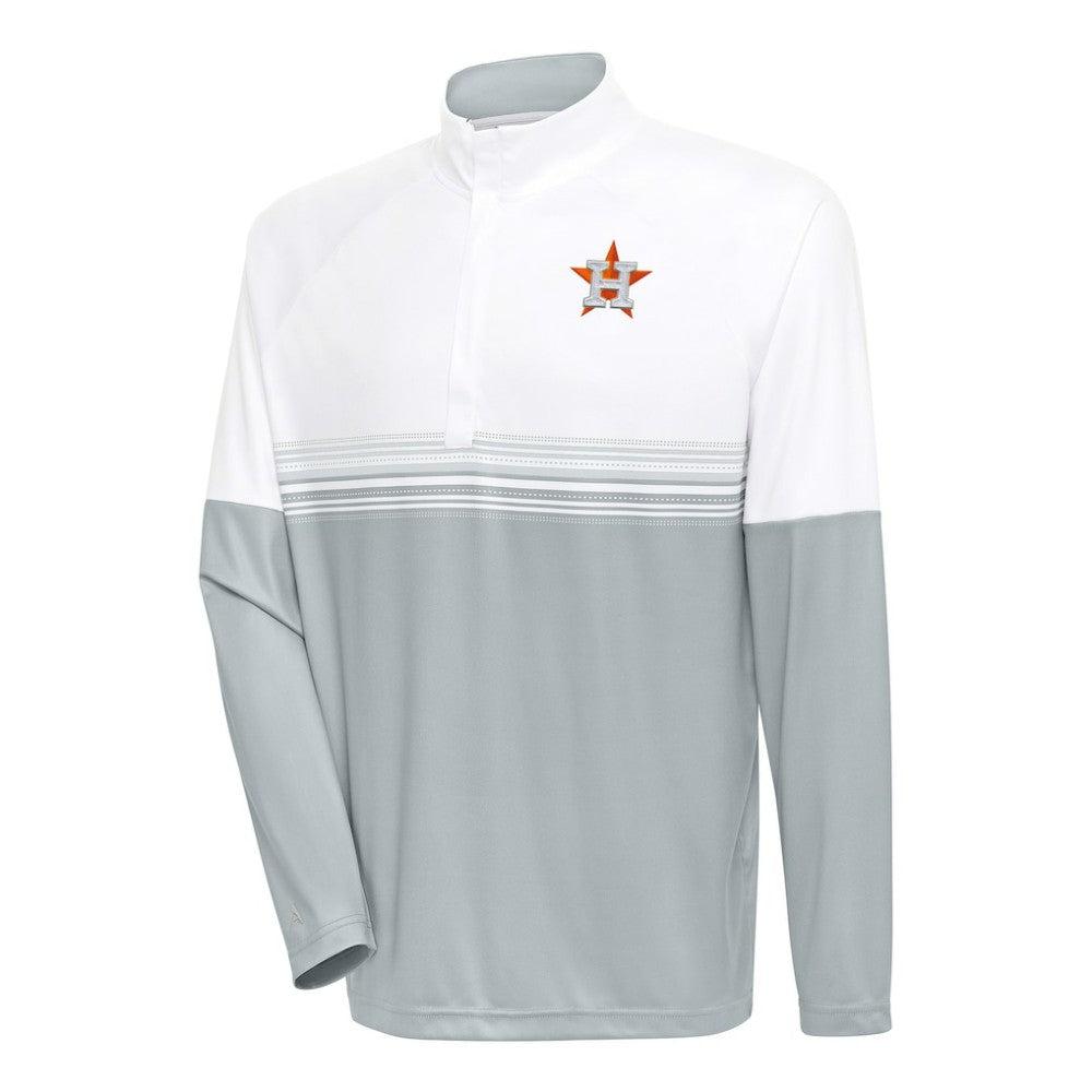 Houston Astros Antigua Bender Quarter-Zip Pullover Top for sale