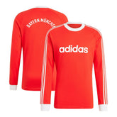 Adidas Bayern Munich Originals Energy Drop '70s Long Sleeve Jerseys - Red