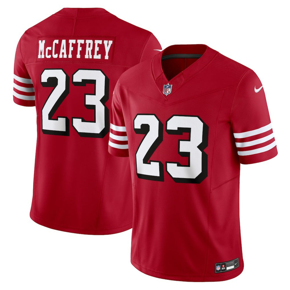 Christian McCaffrey San Francisco 49ers Vapor F.U.S.E. Limited Jersey Scarlet - Nike