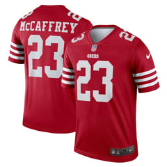 Christian McCaffrey San Francisco 49ers Legend Player Performance Top Scarlet - Nike