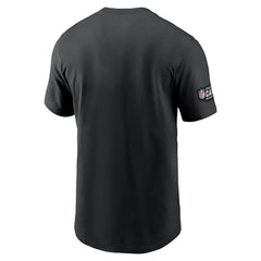 Arizona Cardinals Crucial Catch Sideline Tri-Blend T-Shirt Black - Nike