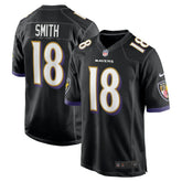 Roquan Smith Baltimore Ravens Alternate Game Jersey Black - Nike