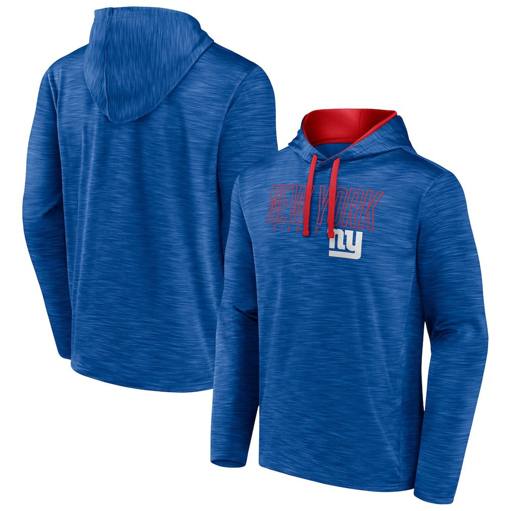 New York Giants Hook and Ladder Pullover Hoodie Heather Royal - Fanatics