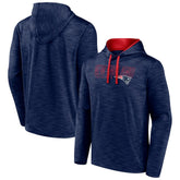 New England Patriots Hook and Ladder Pullover Hoodie Heather Navy - Fanatics