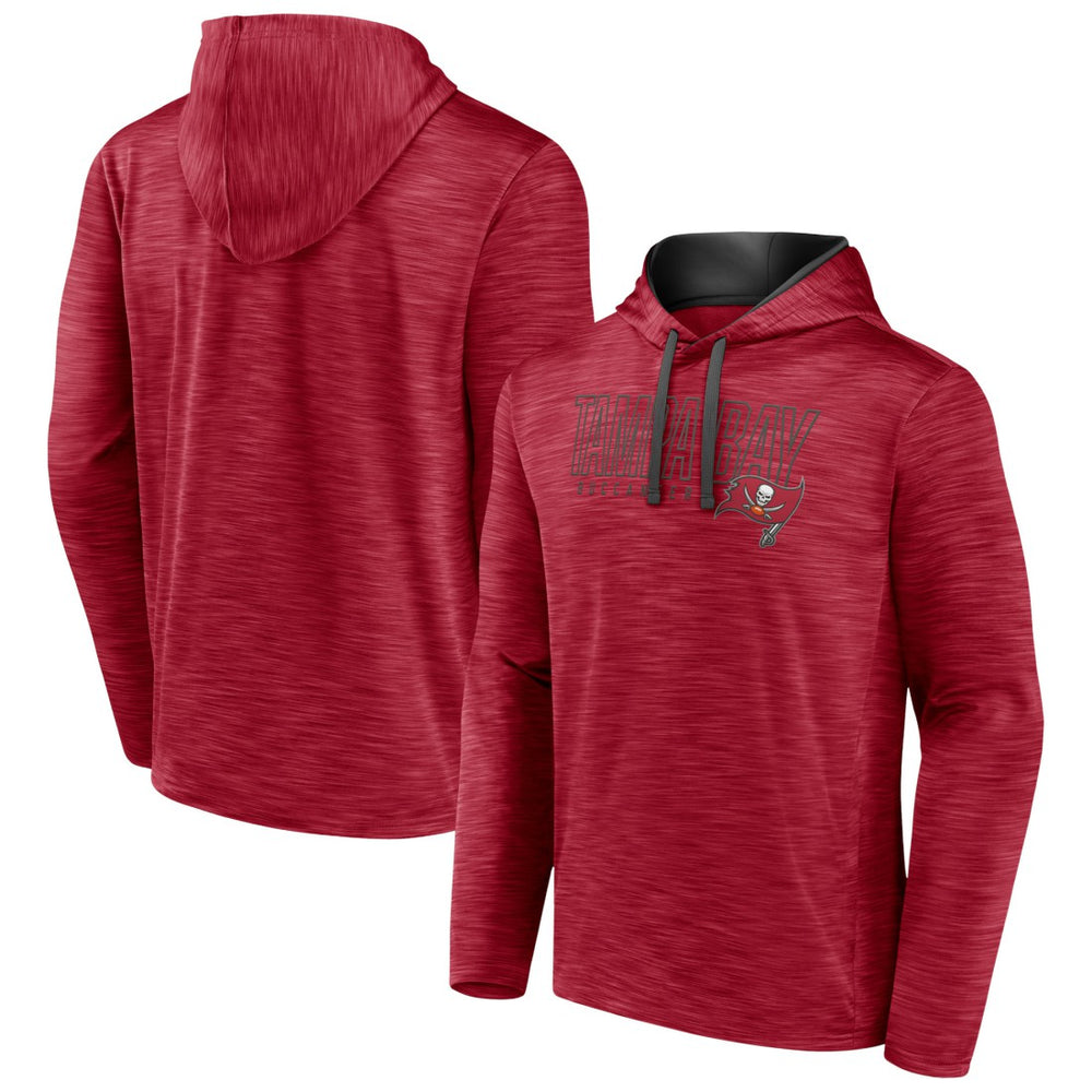 Tampa Bay Buccaneers Hook and Ladder Pullover Hoodie Heather Red - Fanatics