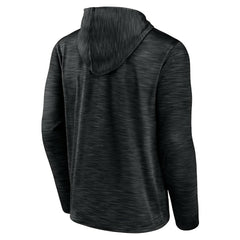 Las Vegas Raiders Hook and Ladder Pullover Hoodie Heather Black - Fanatics