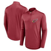 Arizona Cardinals Quarterback Quarter-Zip Top Cardinal - Fanatics