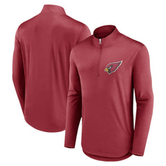 Arizona Cardinals Quarterback Quarter-Zip Top Cardinal - Fanatics