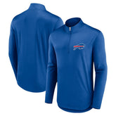 Buffalo Bills Quarterback Quarter-Zip Top Royal - Fanatics