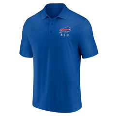 Buffalo Bills Lockup Two-Pack Polo Set White/Royal - Fanatics