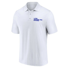 Los Angeles Rams Lockup Two-Pack Polo Set White/Royal - Fanatics