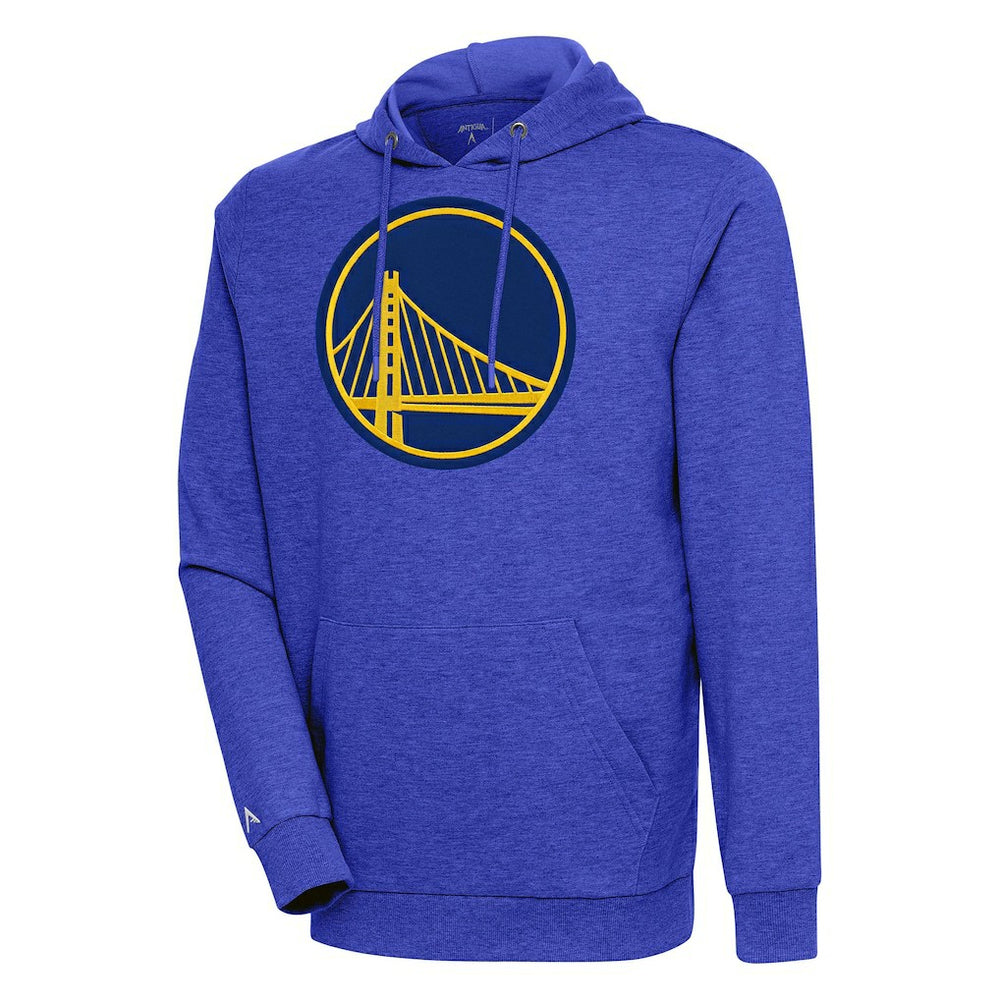 NBA - Golden State Warriors Antigua Action Pullover Hoodie - Heather Royal