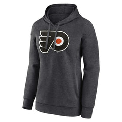 Philadelphia Flyers - Women's Primary Logo Pullover Hoodie Charcoal