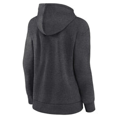 Pittsburgh Penguins Women's Primary Logo Pullover Hoodie Charcoal