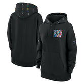 Houston Texans Women's 2023 NFL Crucial Catch Club Pullover Hoodie Black - Nike