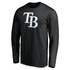 Tampa Bay Rays Official Team Logo Long Sleeve T-Shirt Lifestyle