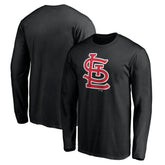 St. Louis Cardinals Official Team Logo Long Sleeve T-Shirt Clearance