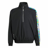 Adidas Peter Saville x Manchester United Half-Zip Pullover Jacket – Black