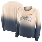 Houston Astros Fanatics Women's Luxe Lounge Arch Raglan Pullover Sweatshirt Near Me