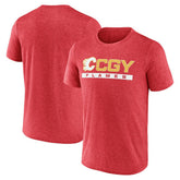Calgary Flames - Fanatics Playmaker T-Shirt Heather Red