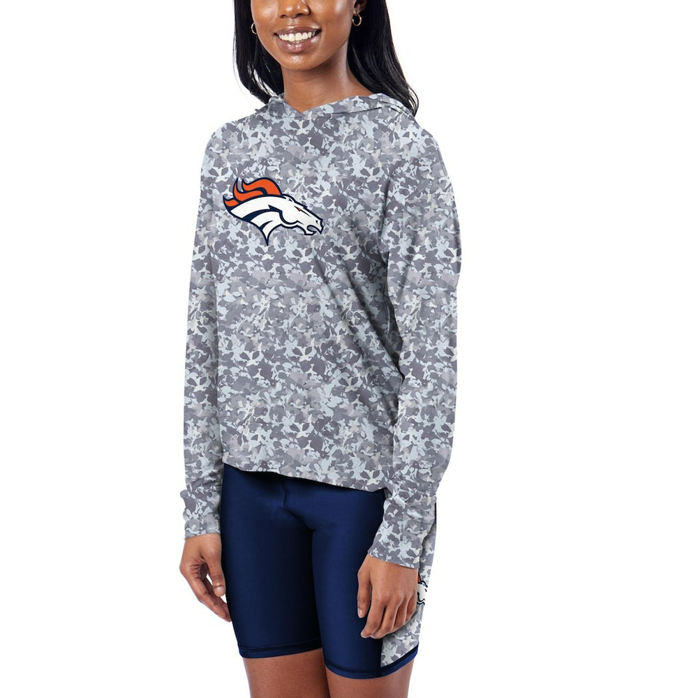 Denver Broncos Certo Women's Session Pullover Hoodie Navy - NFL