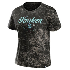 Seattle Kraken Fanatics Women's Breakaway T-Shirt Black