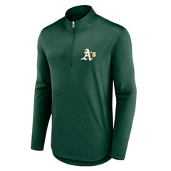 Athletics Fanatics Quarterback Quarter-Zip Top Online