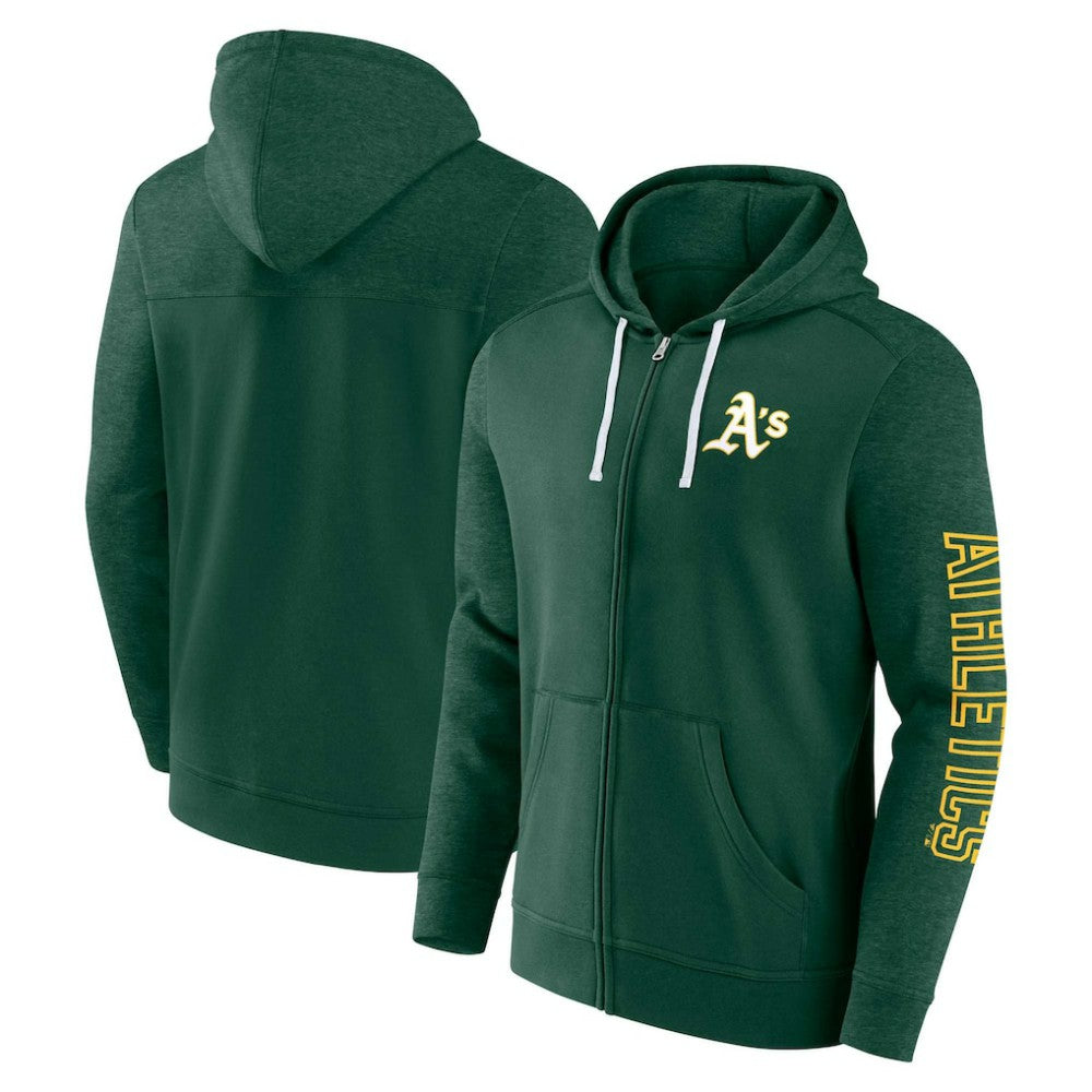 Athletics Fanatics Offensive Line Up Lightweight Full-Zip Hoodie for sale